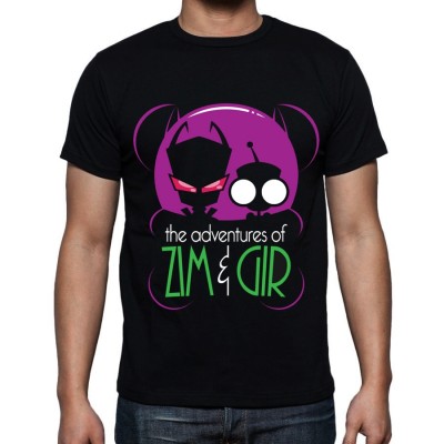 Мъжка тениска THE ADVENTURES OF ZIM & GIR